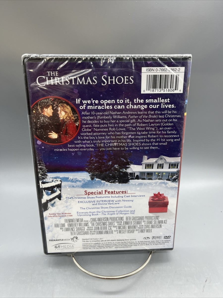 The Christmas Shoes (DVD, 2006) Rob Lowe Hallmark Movie NEW
