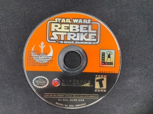 Star Wars: Rebel Strike Rogue Squadron III Nintendo Gamecube DISC ONLY