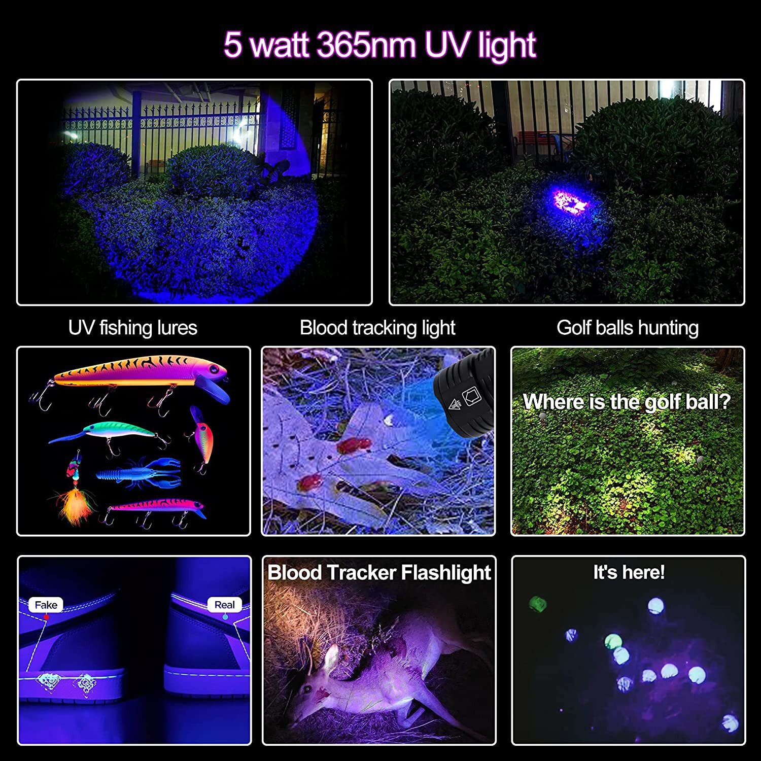 Rechargeable Blood Tracking Light Deer Elk Coyote Predator Hunting