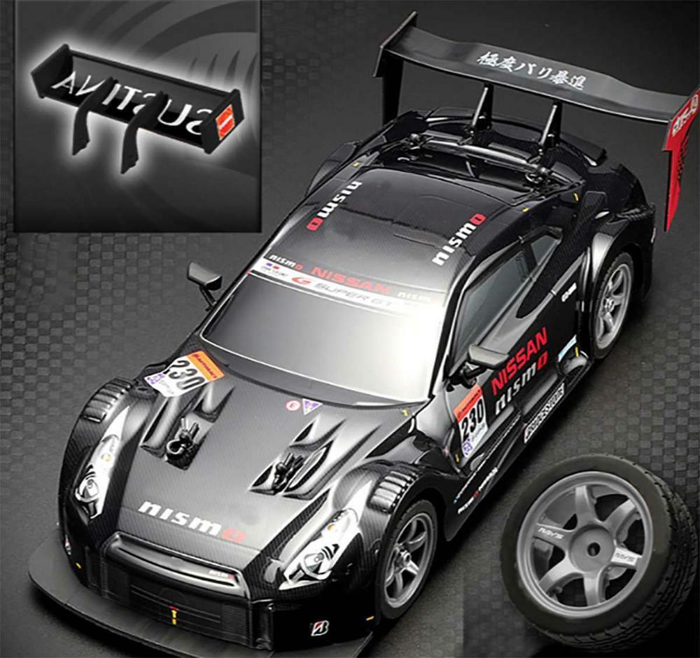 1:16 58km/h rc drift racing carro 4wd 2.4g alta velocidade gtr