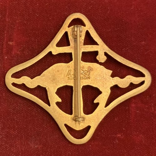 060 - Distintivo originale per la navigazione in guerra - CORAZZATE Tip. ORO - Picture 2 of 2