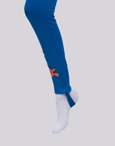 RRP €1200 GUCCI Stirrup Trousers Size XS Striped Patched Flowers & Zipped Cuffs - Picture 8 of 12