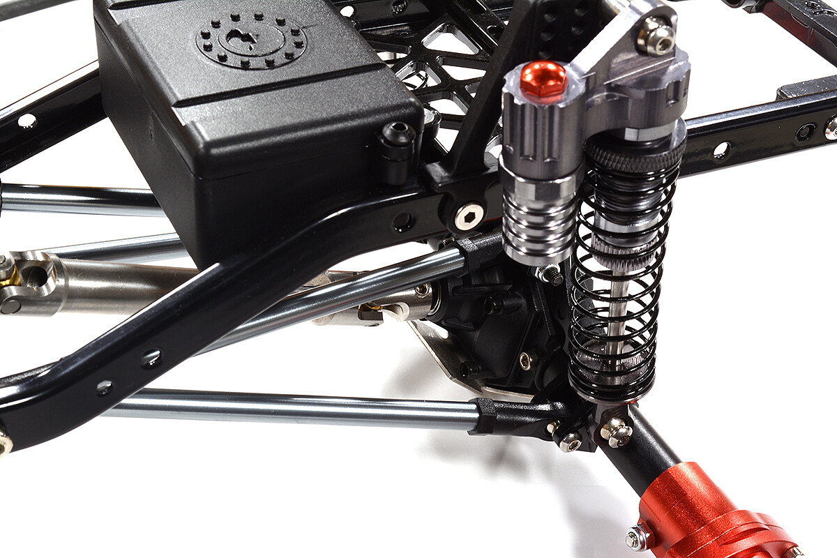 Billet Machined 1/10 HCX10 Trail Roller 4WD Off-Road Scale Crawler Kit ...