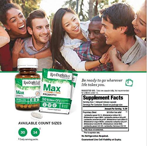 Kyo-Dophilus Max Probiotics 30 Vegetarian Capsules - Picture 6 of 6