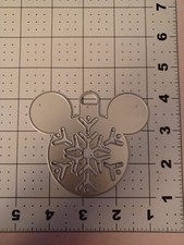 Universal Metal Die Cut Tool Disney Mickey Mouse Christmas Ornament Snowflake