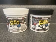  2 New Flex Seal 1lb Each Super Thick Rubber Paste Free Shipping