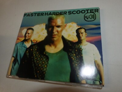 CD  Scooter   Faster Harder Scooter