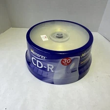 📀 Memorex CD-R (700MB, 80MIN) NEW 30 PACK brand new SEALED