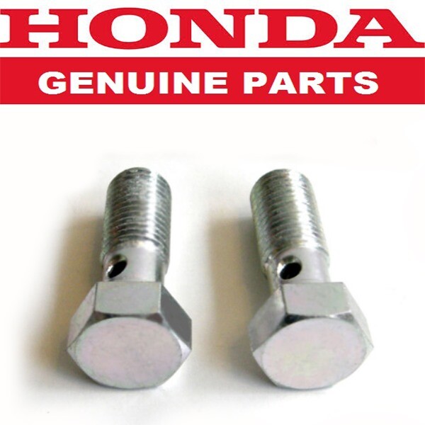 2x Honda Banjo Brake Bolts banjo hose line master cylinder caliper