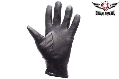 Women Full Finger Leather Gloves - Picture 2 of 4
