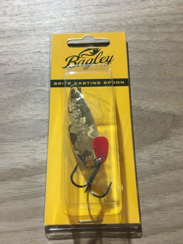 Bagley Bait - Brite Casting Spoon - Gold - Various Weights - Picture 2 of 7
