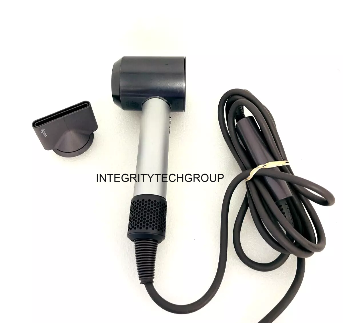 【新品】 dyson Supersonic HD02 Dyson Supersonic Hair Dryer HD02 Nickel/Silver Concentrator
