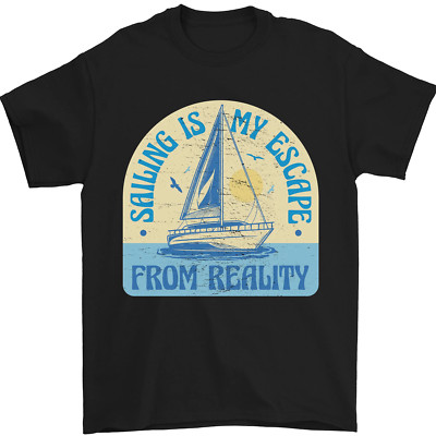 Segeln My Escape From Reality Matrose Herren 100% Baumwolle