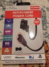 10 Ft Polarized Replacement Power Cord