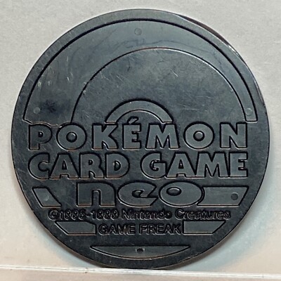 Pokemon Trading Card Games Lugia Silver Plastic Medal Japanese | eBay