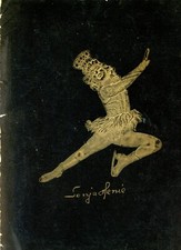 Sonja Henie, Souvenir Program Medusa Square Garden NY, 1945. Velvet Cover