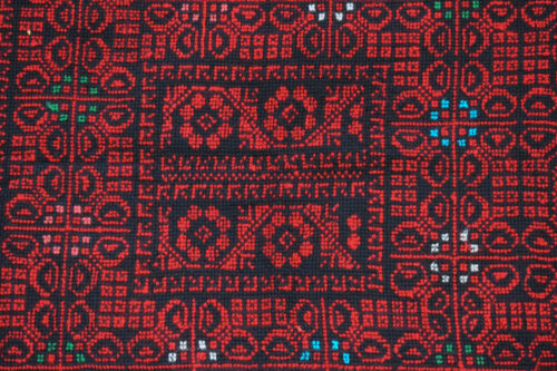 Egyptian Palestinian Bedouin Tablecloth-Hand Stitched embroidered Tablecloth - Picture 3 of 7