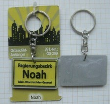 REGIERUNGSGEBIET NOAH   ................... Keychain / Schl&uuml;sselanh&auml;nger(Ka14)