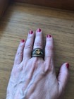 HEIDI DAUS Shades of Golden, Beige & Brown Swarovski Crystal Ring — photo 7