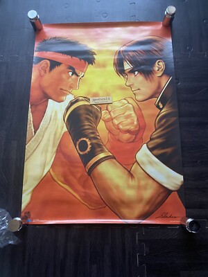 SNK vs. CAPCOM Millennium Fight 1999 Original Promo Poster B2 