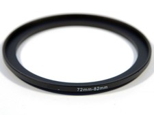 Image of 72-82mm Metal Step Up Ring Lens Adapter from 72 to 82mm Filter Thread UK SELLER
