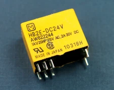 HB2E-DC24V Aromat Matsushita NAIS Relay Dpdt (2 Form C)