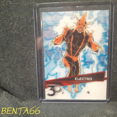 2015 Upper Deck Marvel 3D Lenticular   Parallel Electro Insert Card #60-3D