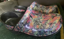 dansko Women's Color Burst Slip On Clog Size 37