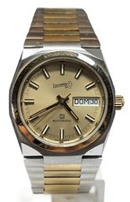 Orologio Eberhard HF automatic swiss watch all stainless steel vintage rare cloc