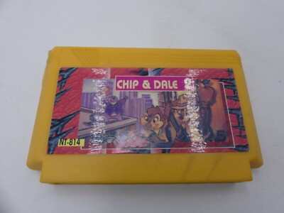 FAMICLONE CHIP & DALE 2 NT 814 GAME CARTRIDGE SUPERGAME UNTESTED