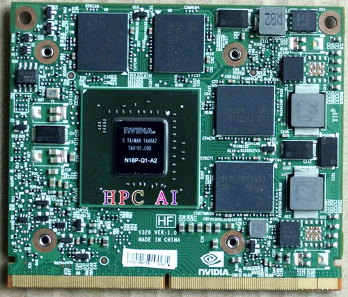 DELL Precision NVIDIA Quadro M1000M 2GB Video Card N16P-Q1-A2 M7510 M4800 Zbook - Picture 1 of 5