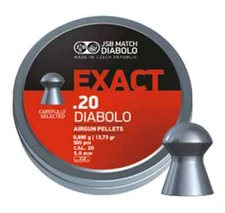 JSB Match Diabolo Exact Heavy .20 Cal 13.73 Grains 500 Count