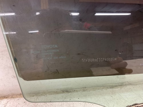 2014 2015 2016-2019 Toyota Corolla Front Passenger RH Side Door Window Glass OEM - Picture 6 of 6