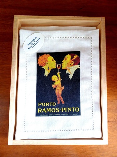 Mariasch Studios DeVENOGE Leinen Cocktail Servietten 12er Set in Holzbox - Bild 1 von 7