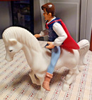 1992 Vintage McDonald's Happy Meal Toy - Disney Snow White - Prince & Horse — photo 2