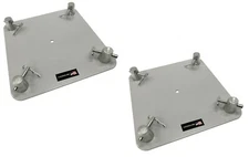 Two (2) 12"X12" Base Plate/Top For Square Trussing Fits Major Name Brands truss