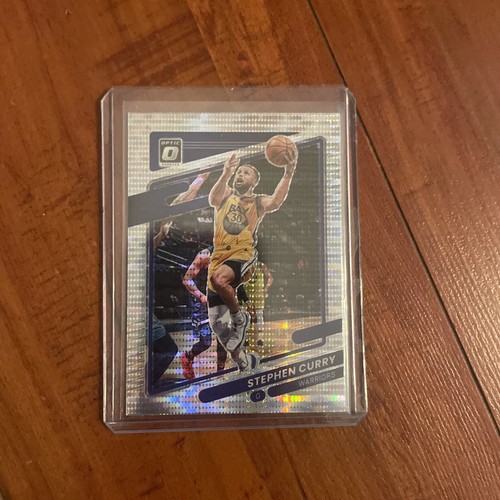 Stephen Curry Prizm 🔥 2021-22 Optic Silver Pulsar Golden State Warriors $1 Ship - Picture 5 of 8