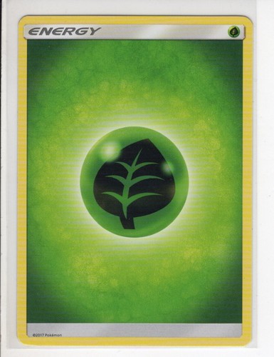 2017 GRASS ENERGY SUN & MOON BASE SET POKEMON CARD NM/M
