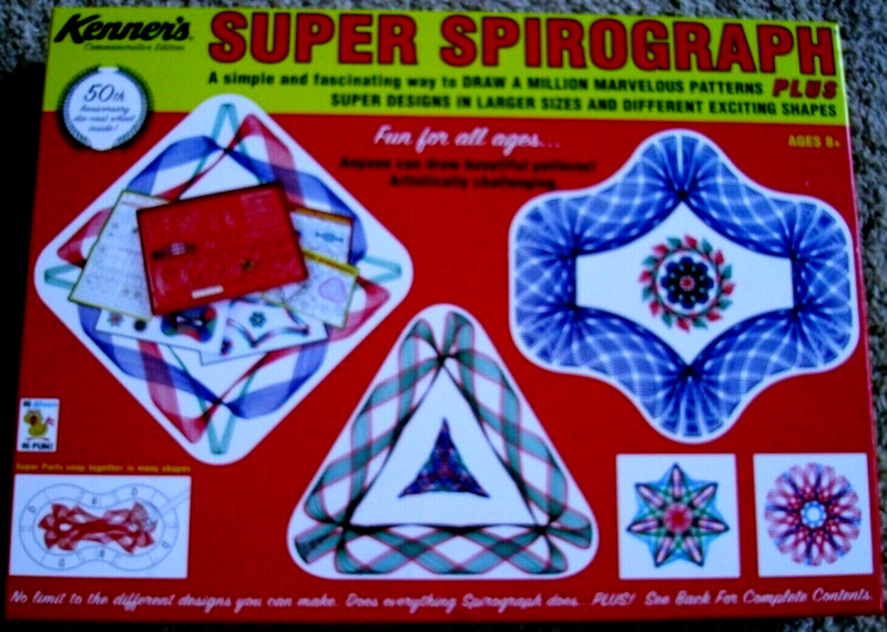 Spirograph Die Cast Gold Sprocket Edition-Kenner's 50th Anniversary-Complete