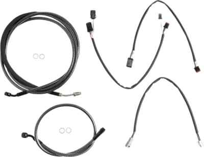 Magnum Upper Handlebar Control Cable Install Kit 12-14 ABS Ultra Limited 10-13