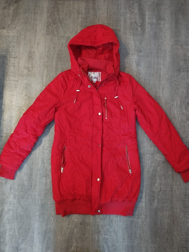NEU BPC Bon Prix Long-Jacke tiefrot Gr.40 wattiert Übergang - Bild 2 von 21