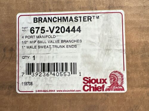 Sioux Chief Branchmaster 675-V20444 4 Port Verteiler - Bild 2 von 2