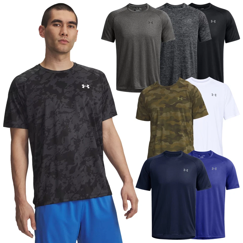 Under Armour Herren UA Tech T-Shirt Kurzarm Fitness Lauftraining Gym Training - Bild 1 von 1