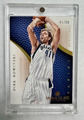 2012-13 Immaculate Collection #20 Dirk Nowitzki 41/99 Jersey Number