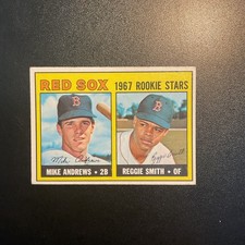 1967 Topps - 1967 Rookie Stars Reggie Smith, Mike Andrews #314 (RC) Red Sox EX+