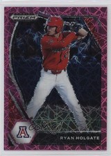 2021 Panini Prizm Draft Picks Pink Velocity Prizm Ryan Holgate #PDP70 6k2