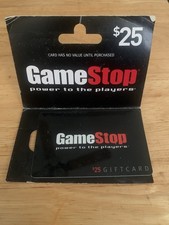GameStop Gift Card, $25.00