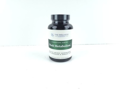 The Wellness Company Peak Metabolism Supplement 120 Vegetarían Capsules New