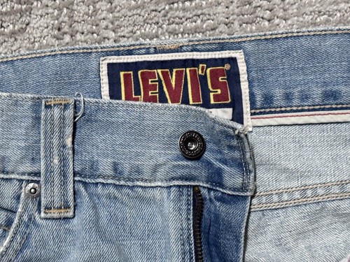 Vintage Levi’s 549 Jeans Mens 32x29 Low Loose Original Denim Distressed 90s Y2K - Picture 5 of 14