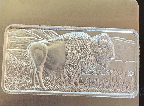 Buffalo 10oz Troy Ounce Silver Bar